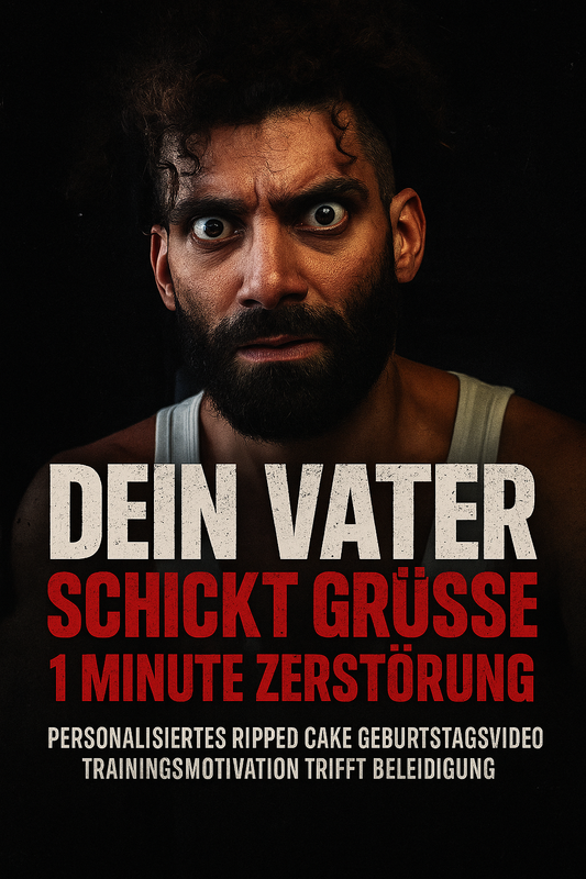 Ripped Cake Geburtstagsvideo-Dein Vater gratuliert (1 Minute Zerstörung)